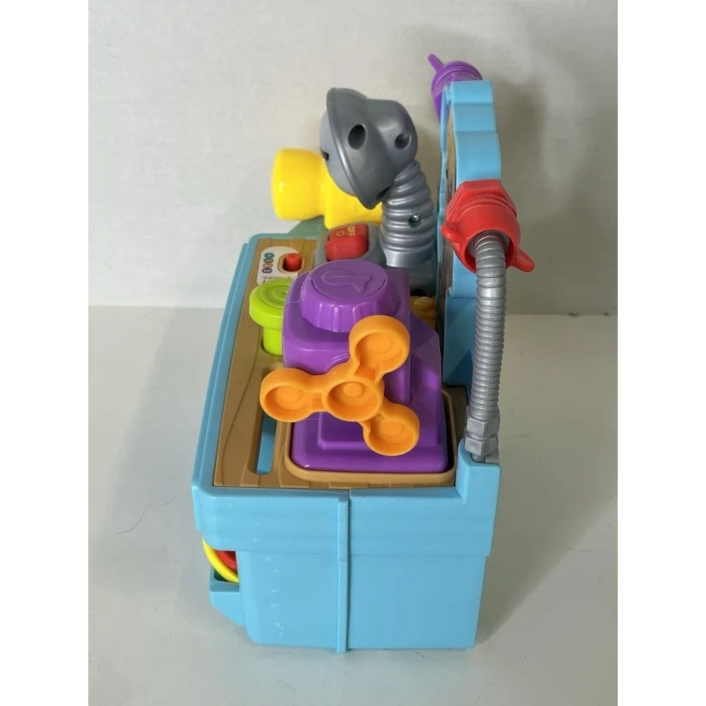 Fisher Price Laugh & Learn Smart Stages LEARNING TOOLBENCH Complete Sounds Light